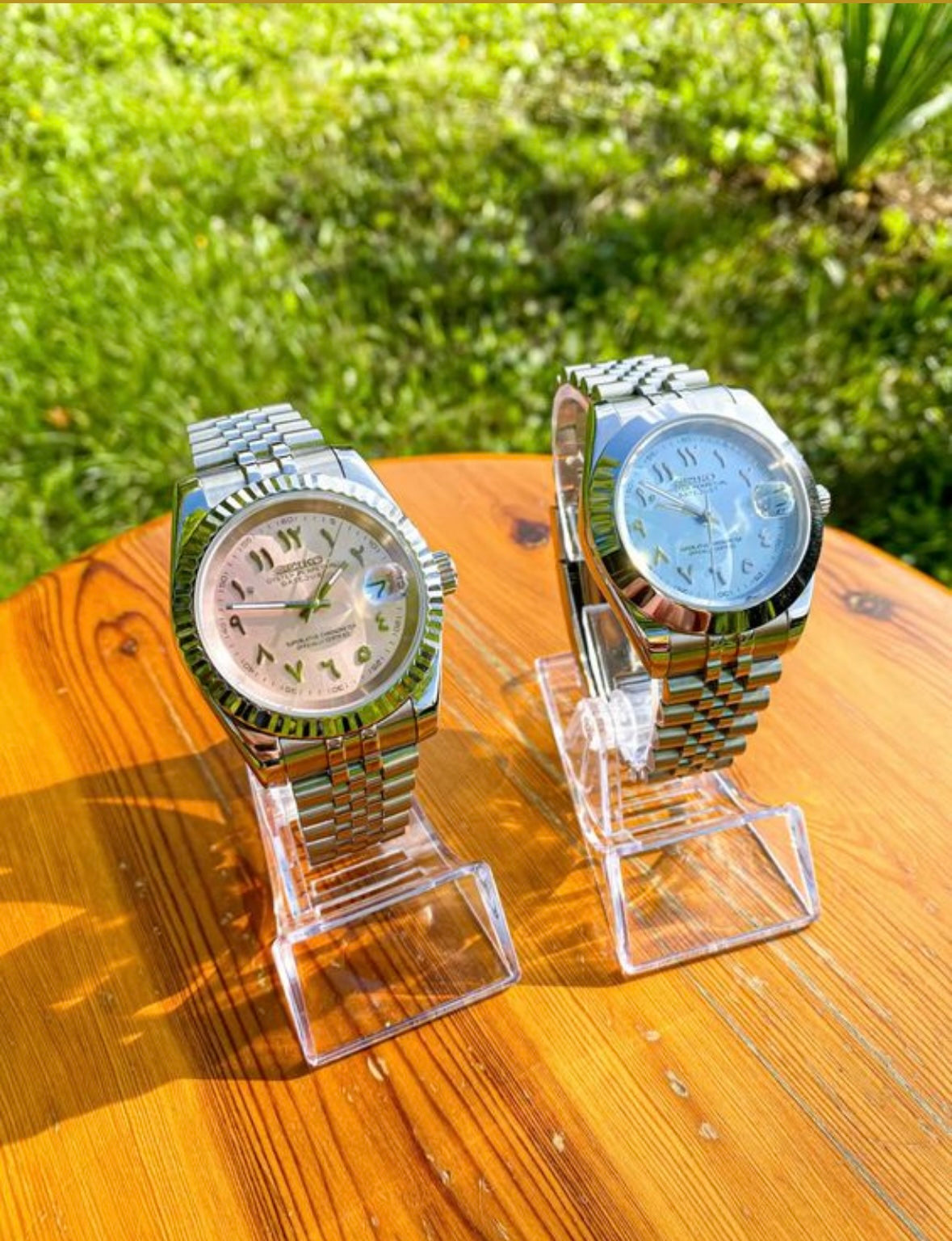 Seiko Mod Arabic Dial Date Just