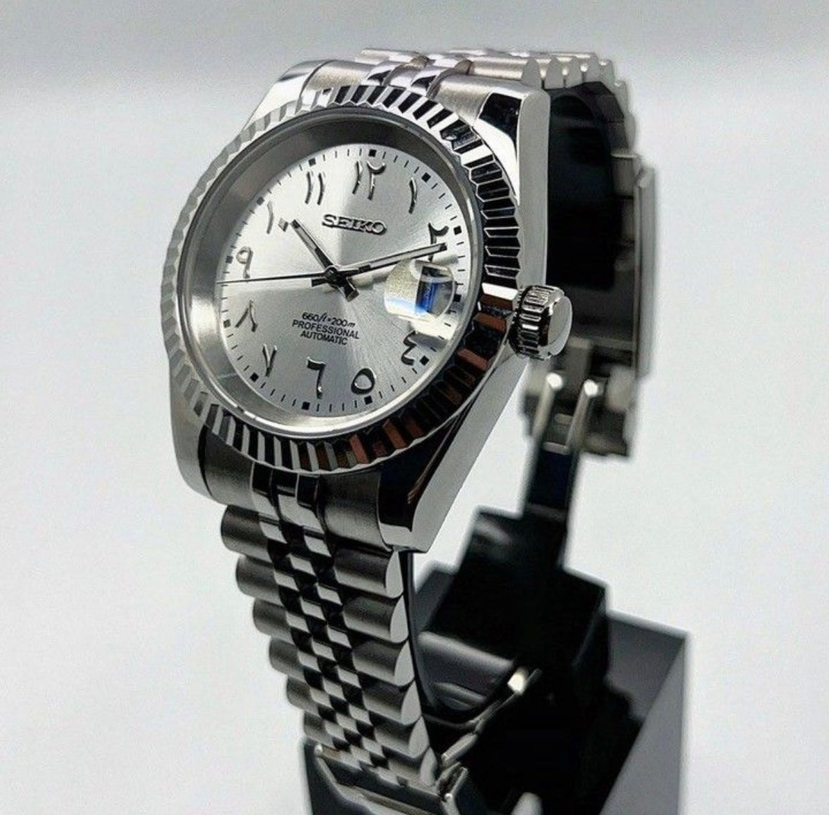 Seiko Mod Arabic Automatic Gris