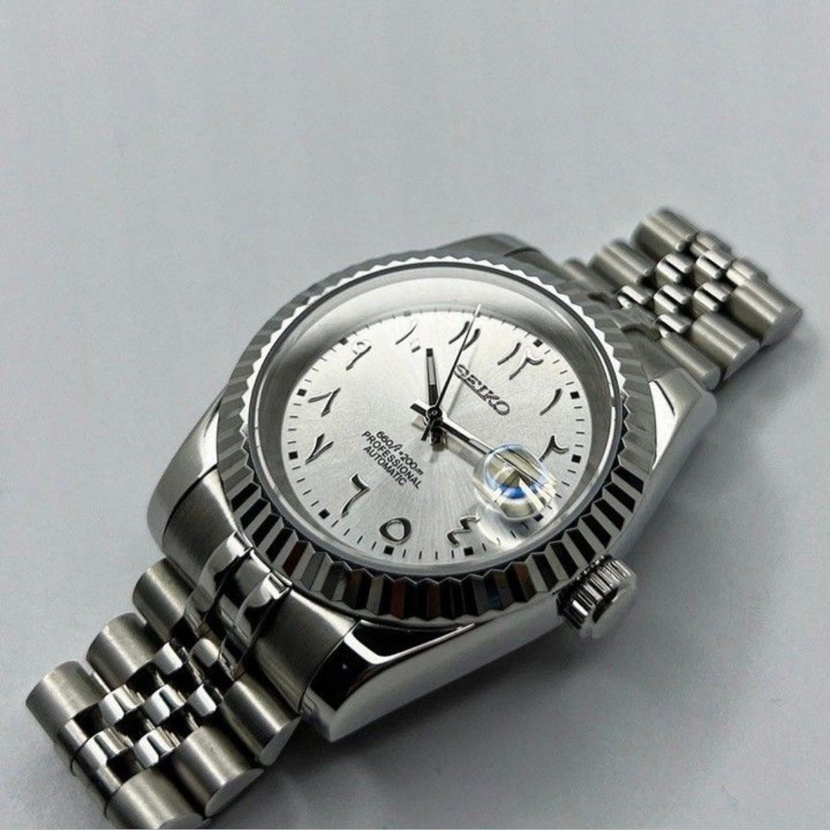 Seiko Mod Arabic Automatic Gris