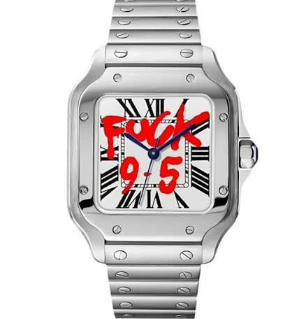 Seiko Mod Santos "Fuck 9.5"