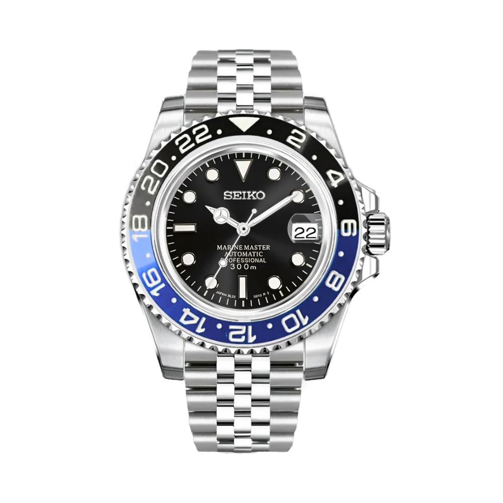 Seiko Mod GMT Batman