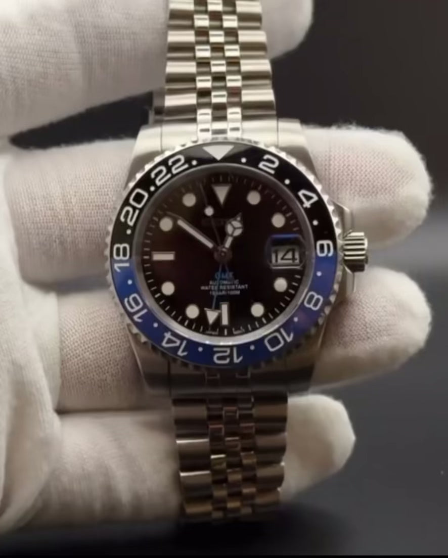 Seiko Mod GMT Batman